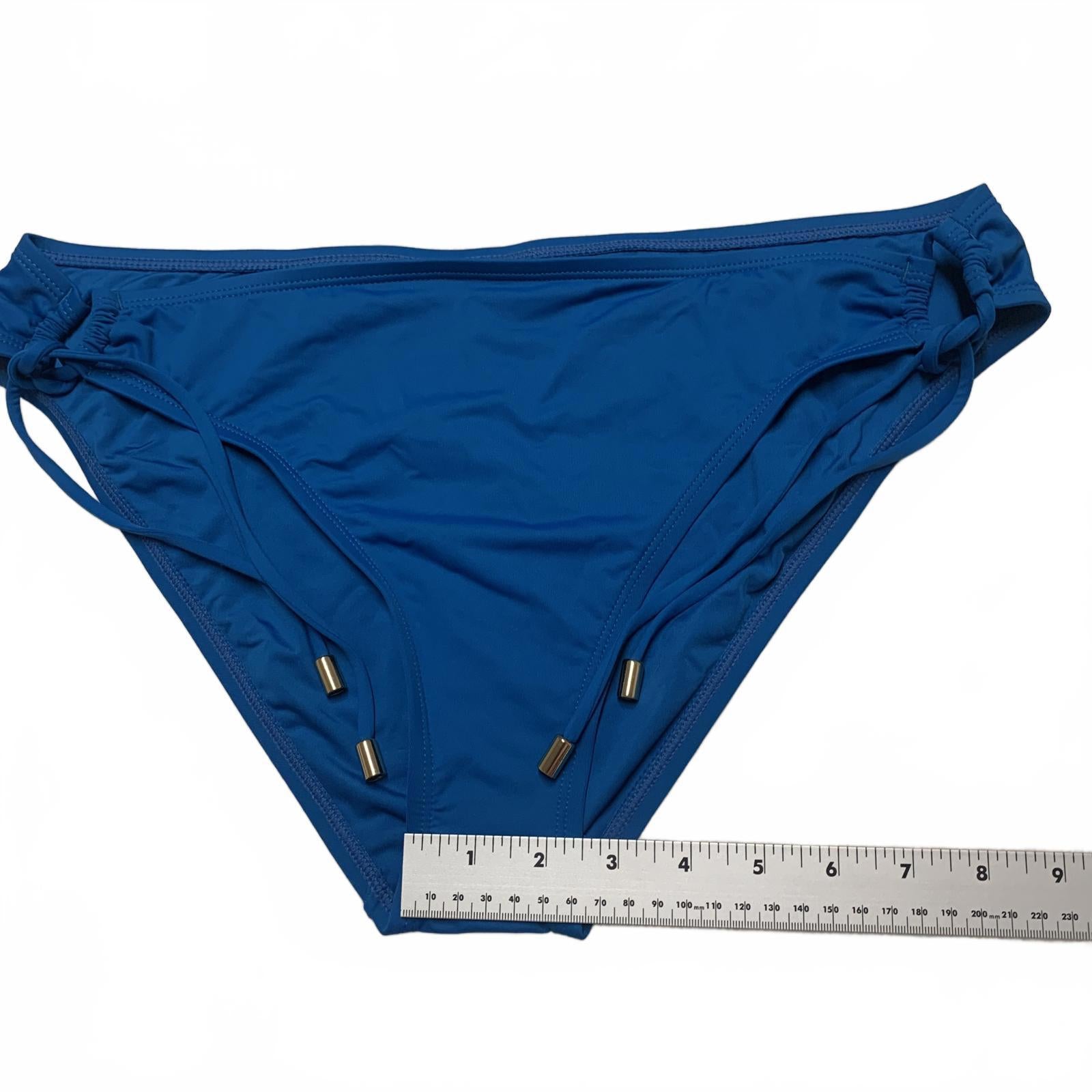 La Blanca Women's Sz 14 UPF 50+ Adjustable Swim Bottom Turquoise  Blue