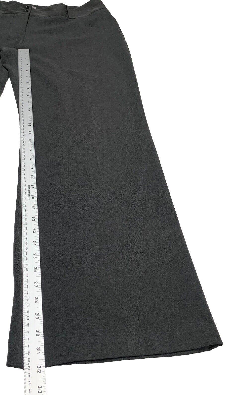 Worthington Women’s  Size 14 Wide Leg Pants  Modern Fit Slacks Trousers Gray