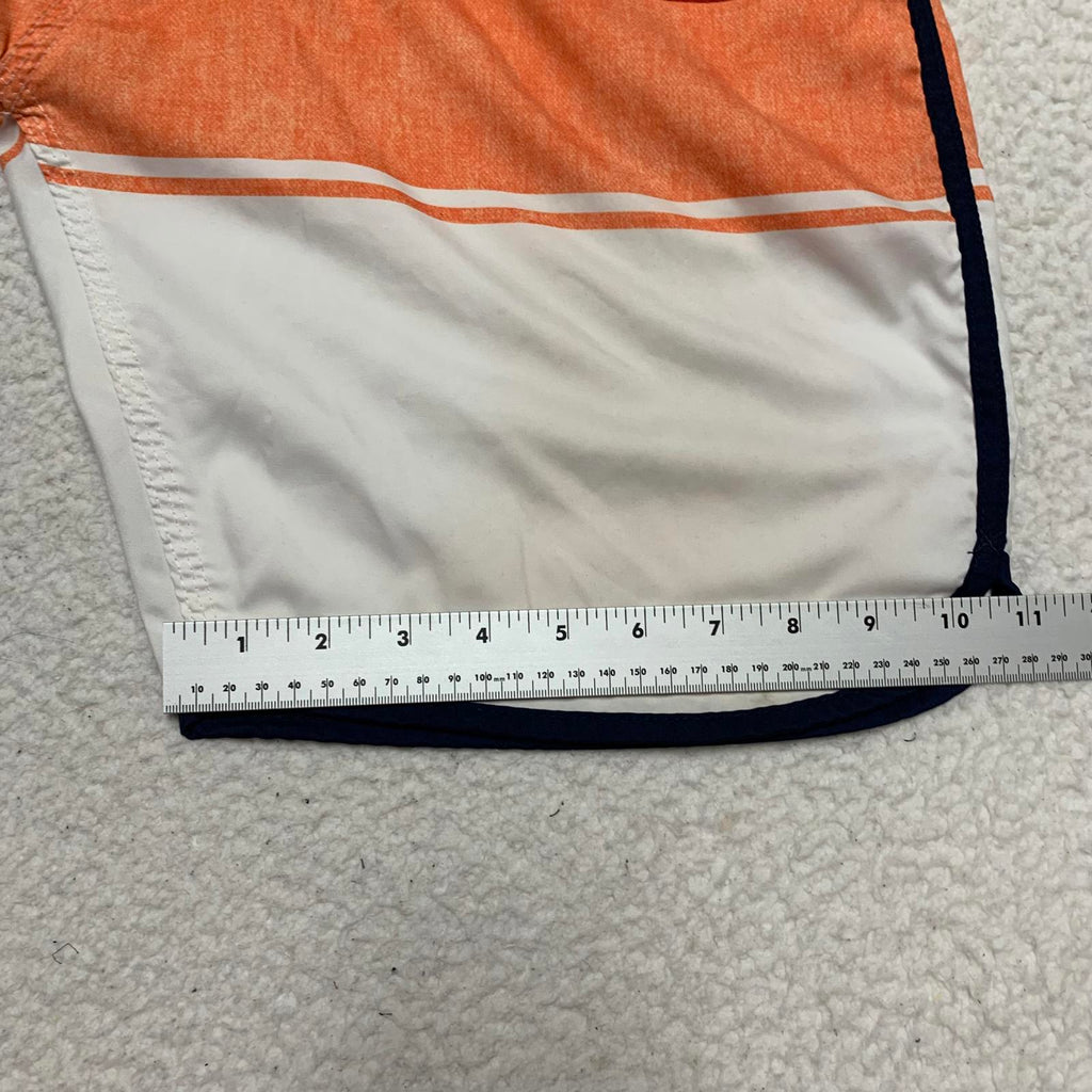 Old Navy Men's Size Large Colorblock Stripes Trunks Board Shorts Swimwear