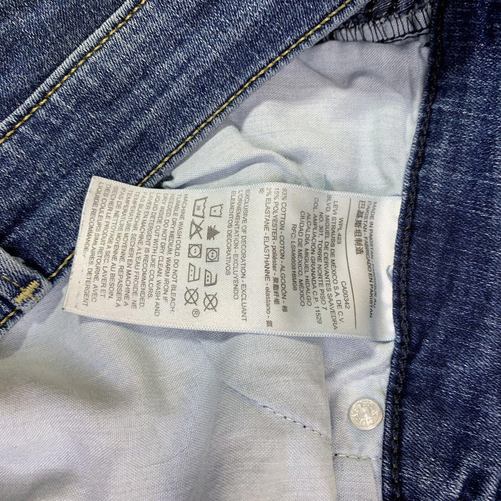 Levi Strauss Signature Jeans Girls' Blue Sz 4 M W27 L30