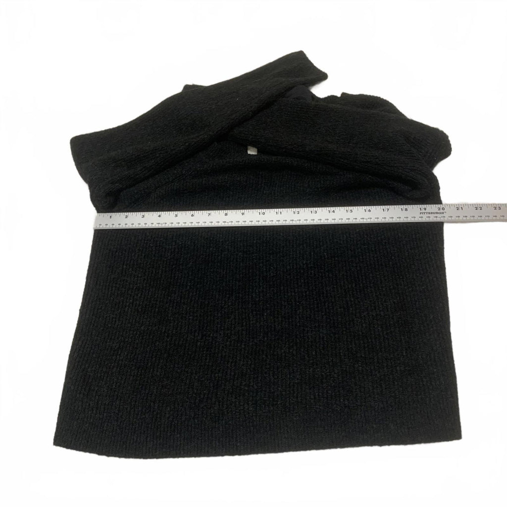 VTG Abercrombie & Fitch Women's Size M Black Long Sleeve Y2K Sweater Tie Back