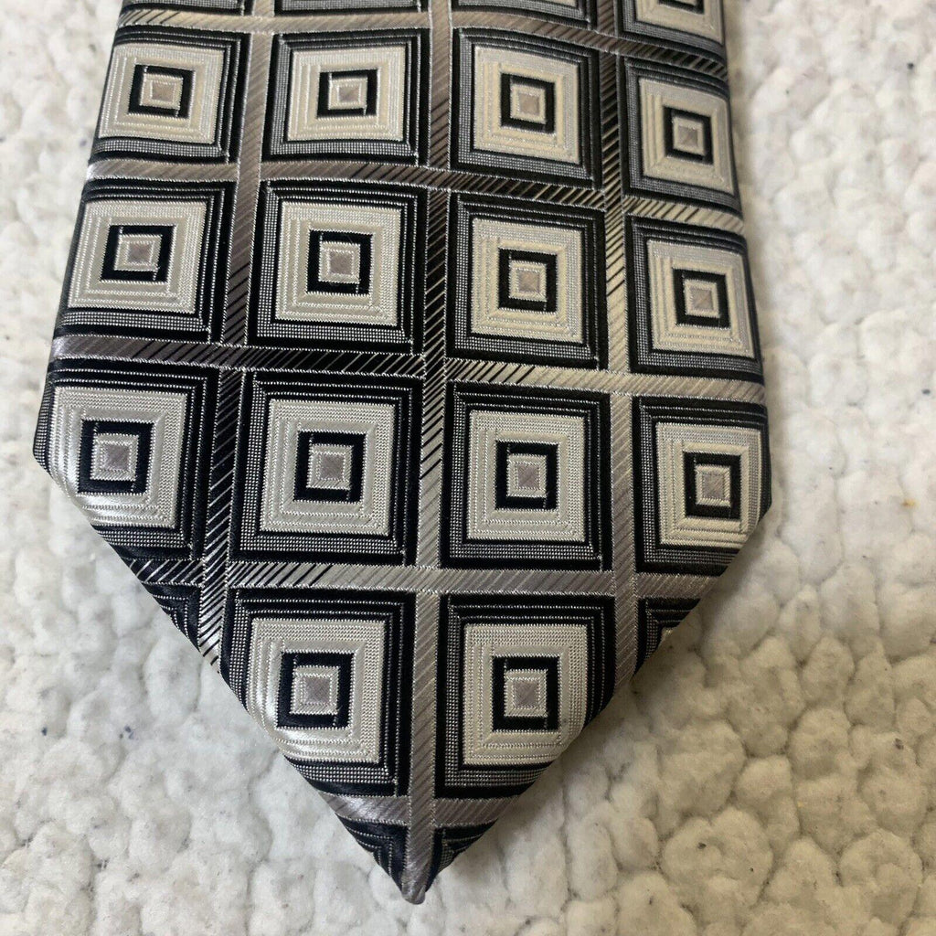 Alexander Julian Men's Geometric Ties Red Black Lot 2