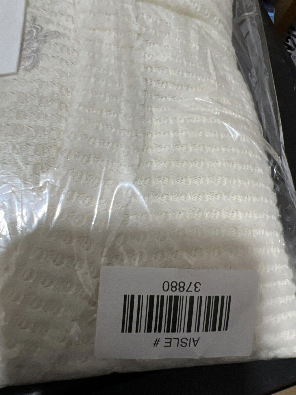 Out From Under UO Women XS  Ivory Oversized Waffle Knit Layering Top Slit