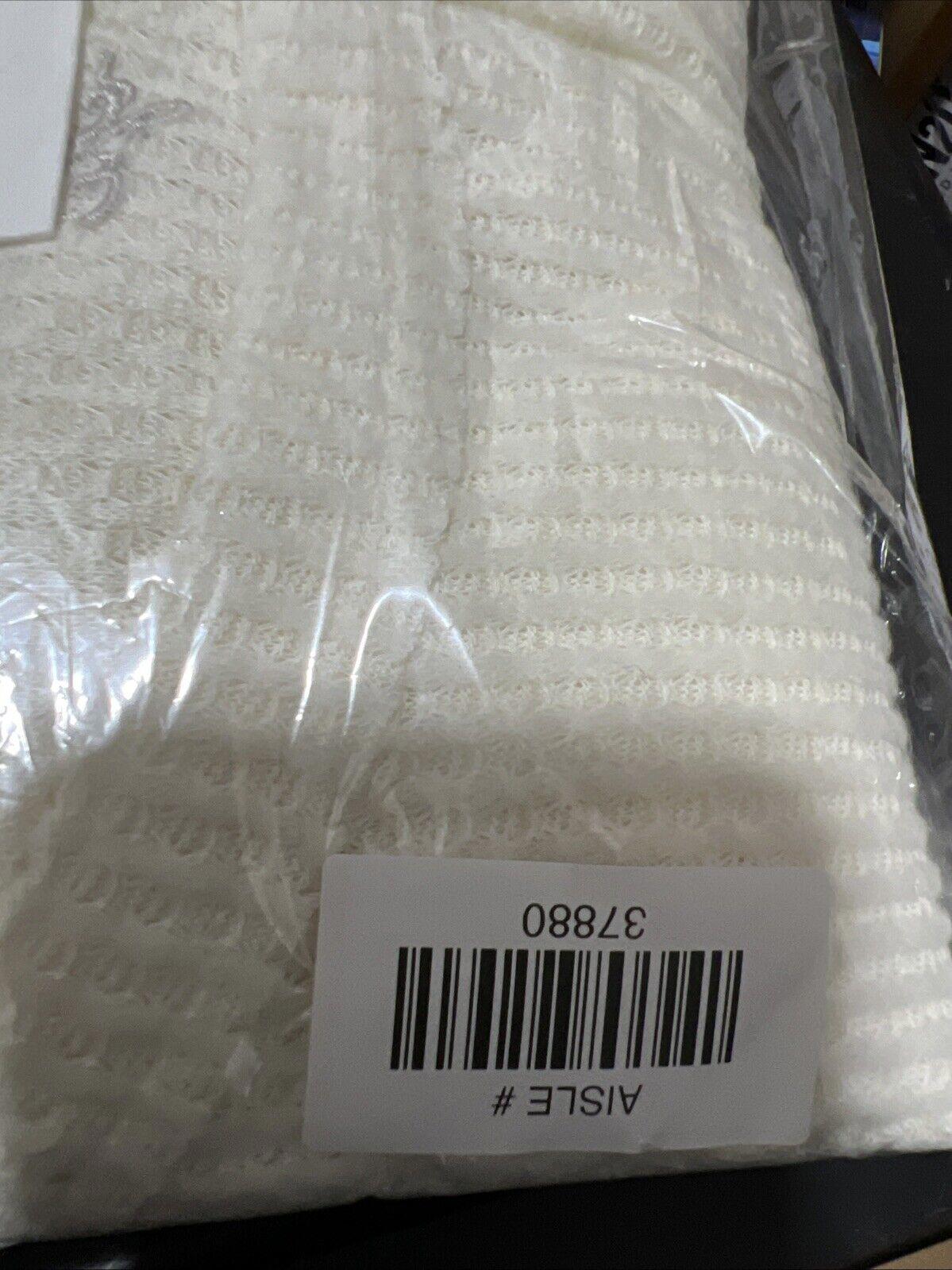 Out From Under UO Women XS  Ivory Oversized Waffle Knit Layering Top Slit