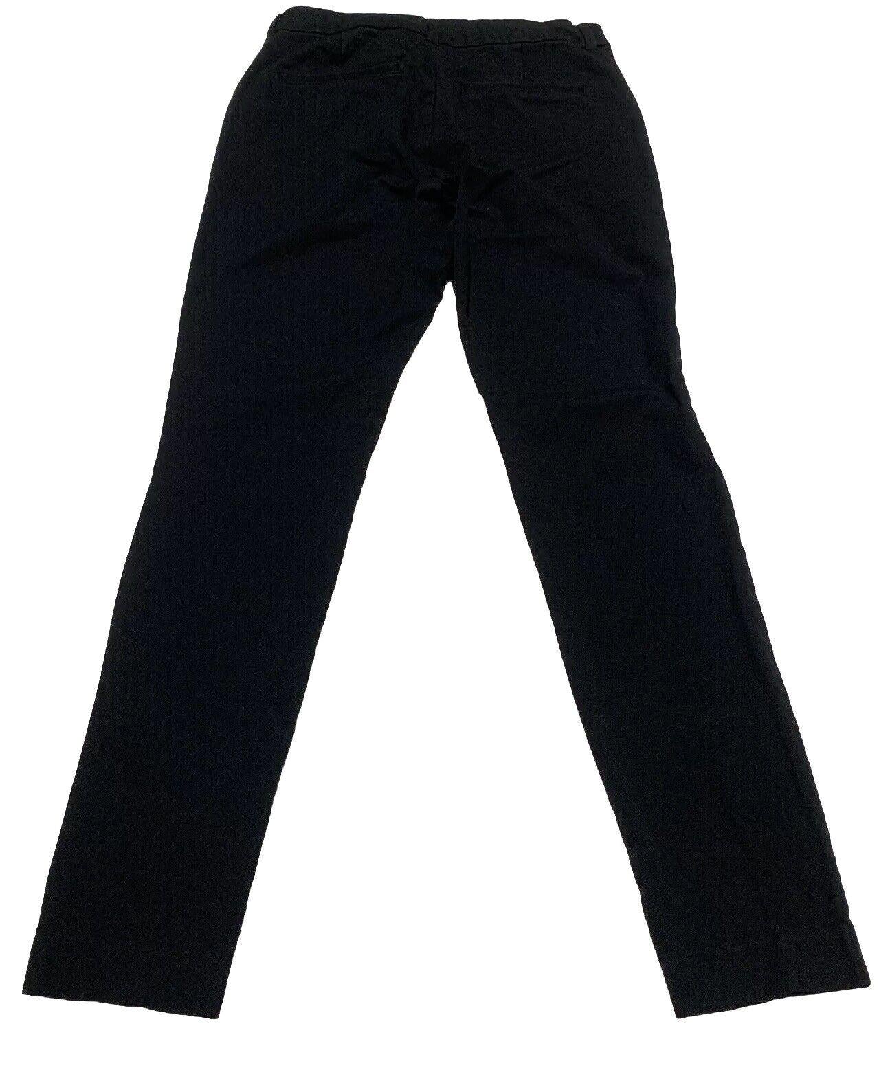 Old Navy Women’s Size 4 Black High Rise Pixie Skinny Trouser Pants Pocket Slacks