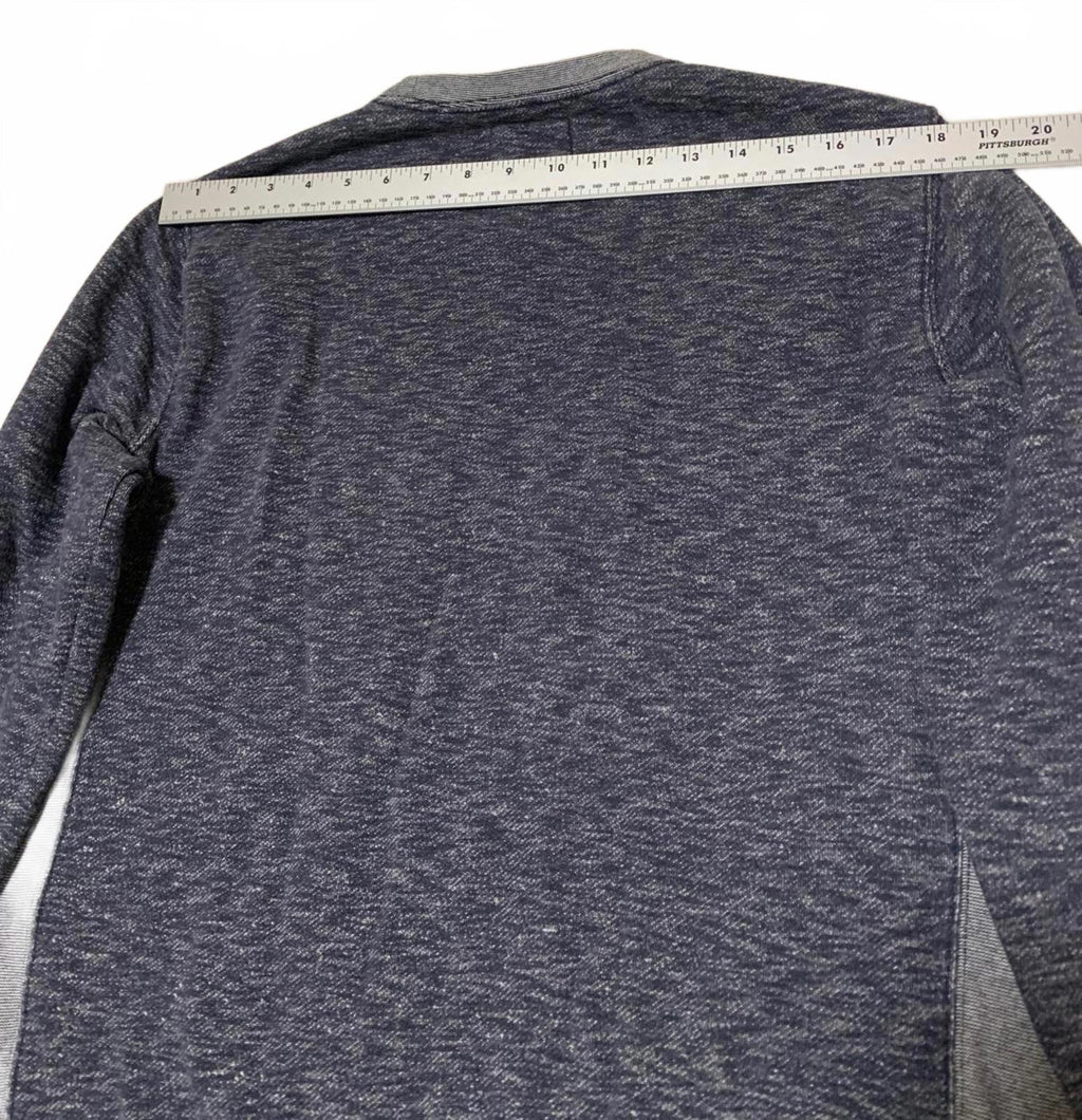 GAP Men's Size Large Dark & Light Gray Crew Neck Sweatshirt