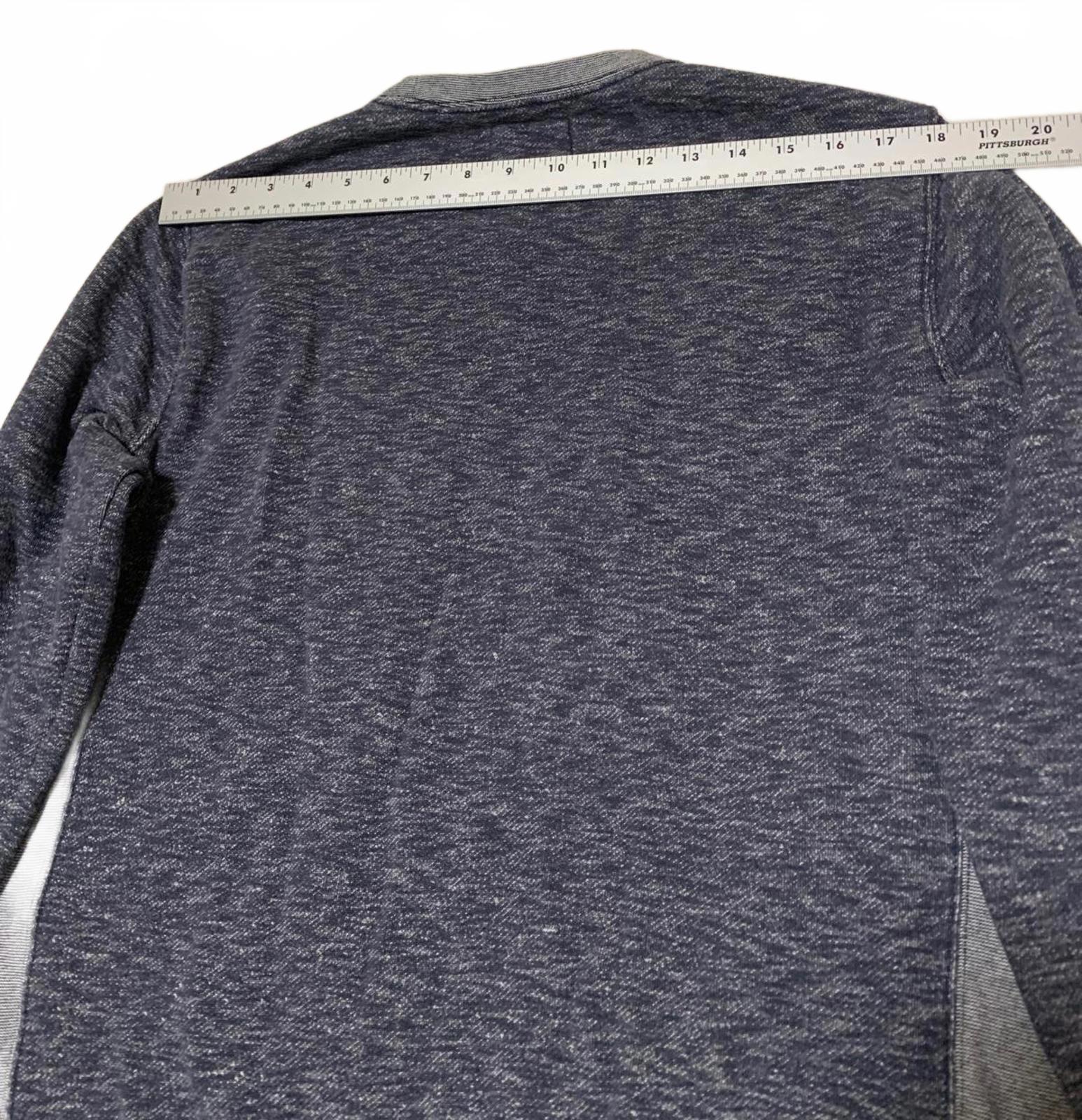 GAP Men's Size Large Dark & Light Gray Crew Neck Sweatshirt