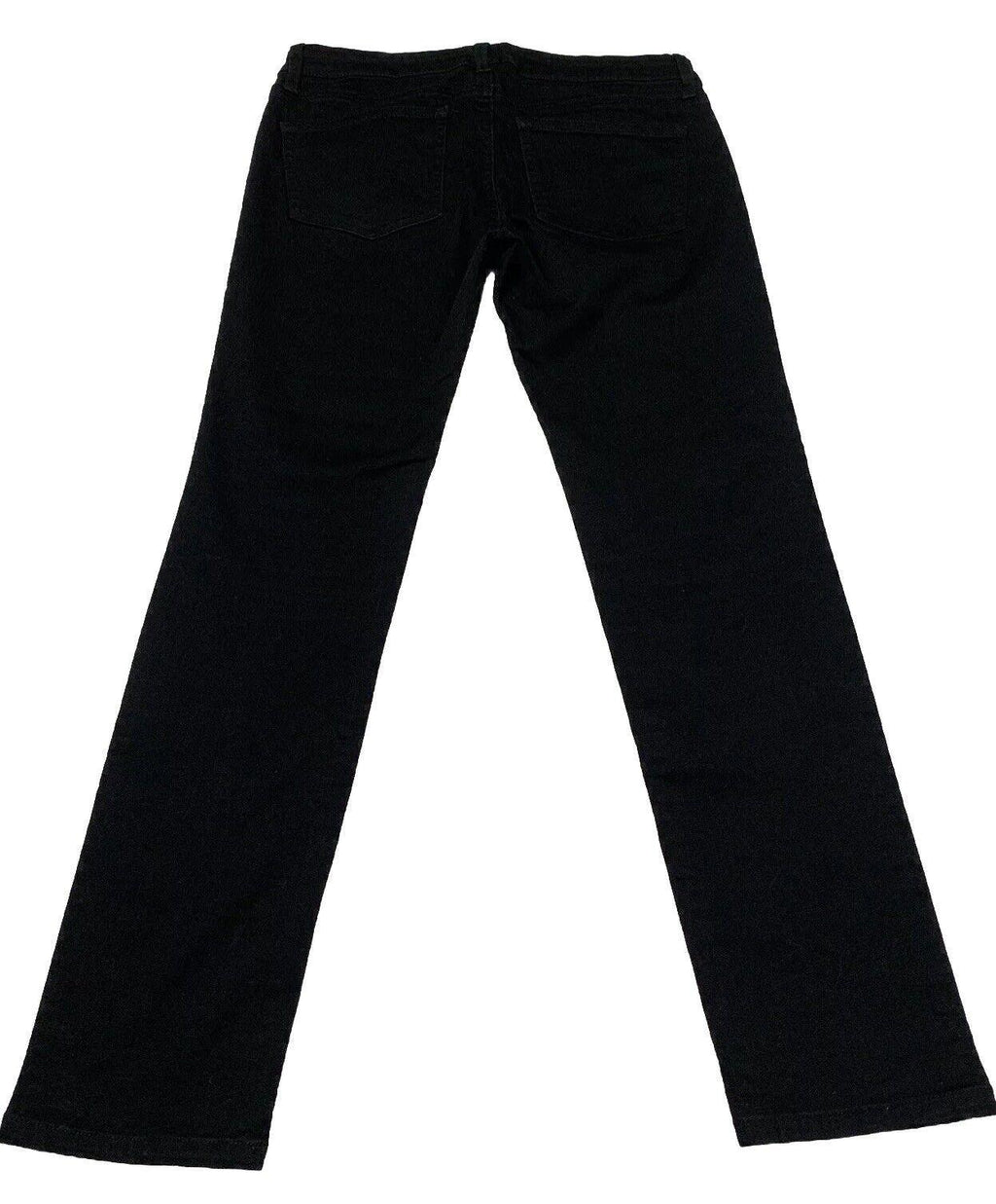 Uniqlo Men's Size 27x 26.75 Black Skinny Jeans Mid Rise Denim Cotton Blend