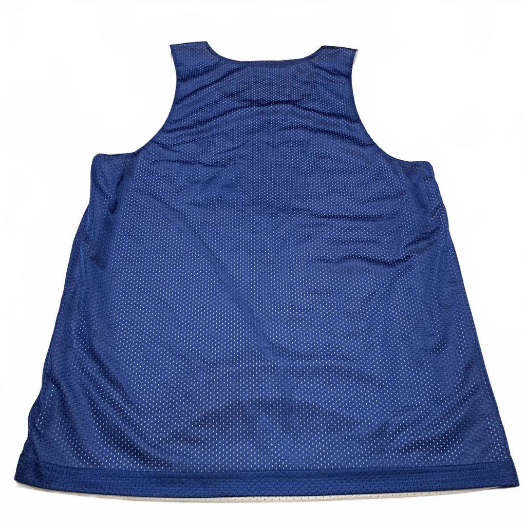 Sport-Tek Unisex Sz L Blue White Bronxville Hoops Basketball Jersey Reversible