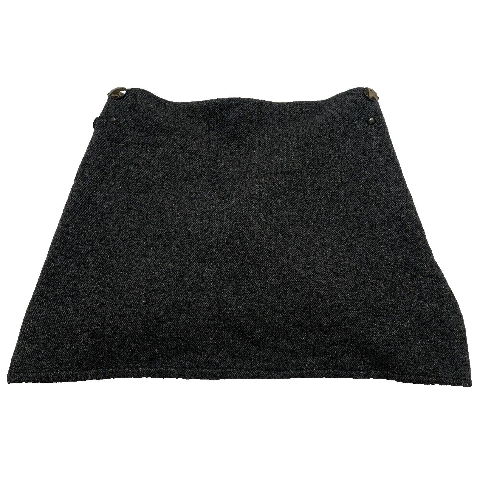 Neiman Marcus Women's One Size Gray Infinity Tube Scarf Cashmere Wool Jeweled