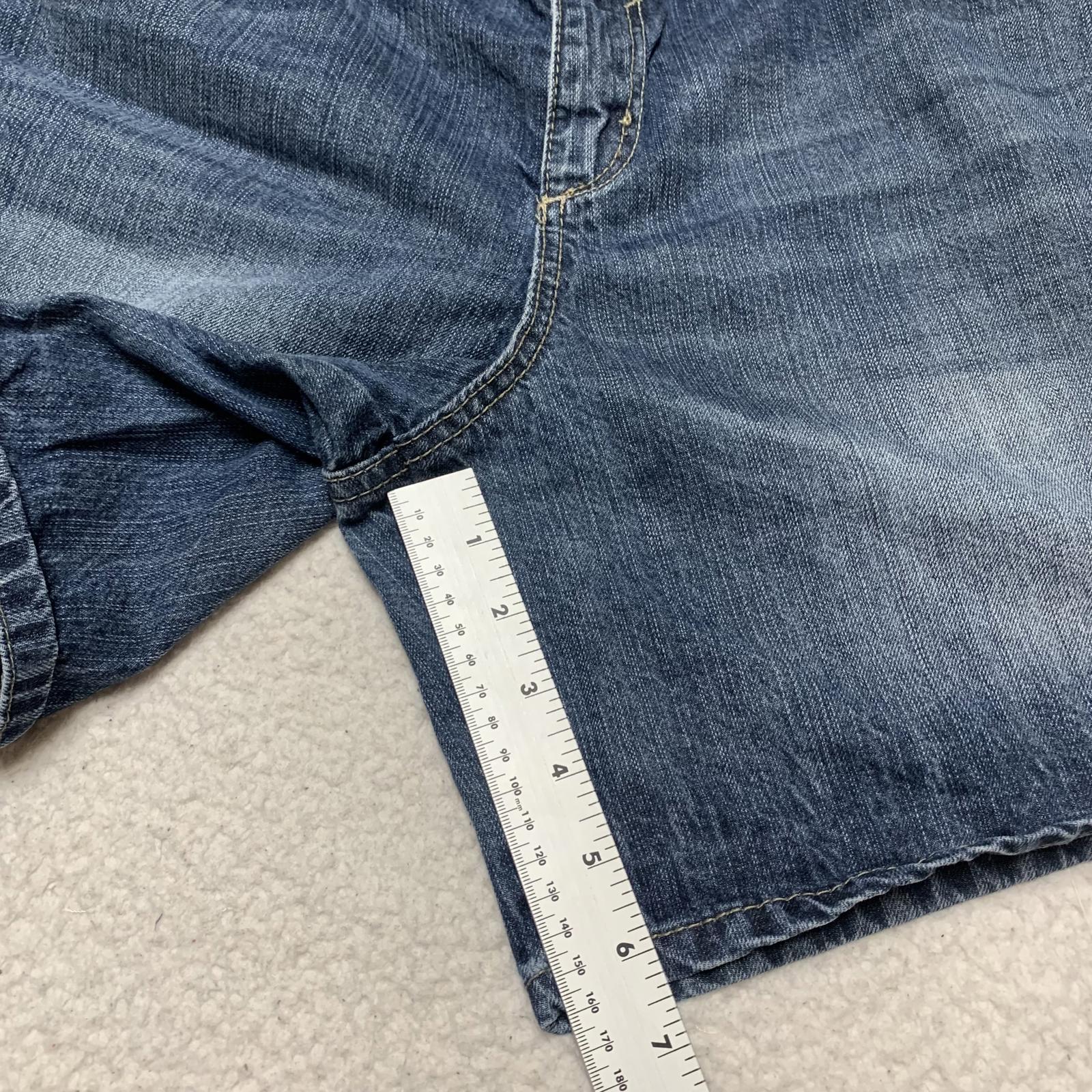 Route 66 Women's Size 16 Blue Wash Denim Shorts Jeans W 37