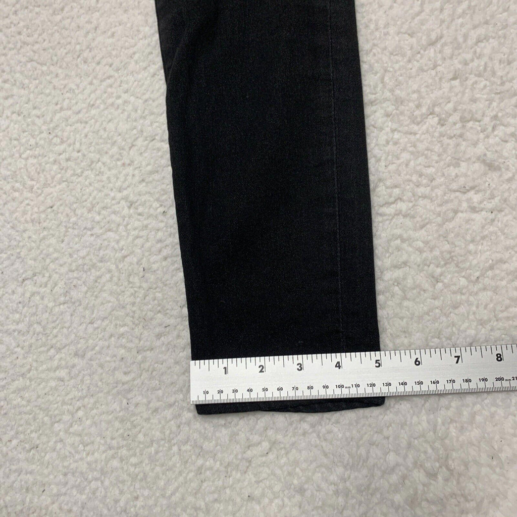 J.Crew Women Size 27 High Rise Skinny Jeans Black  Stretch
