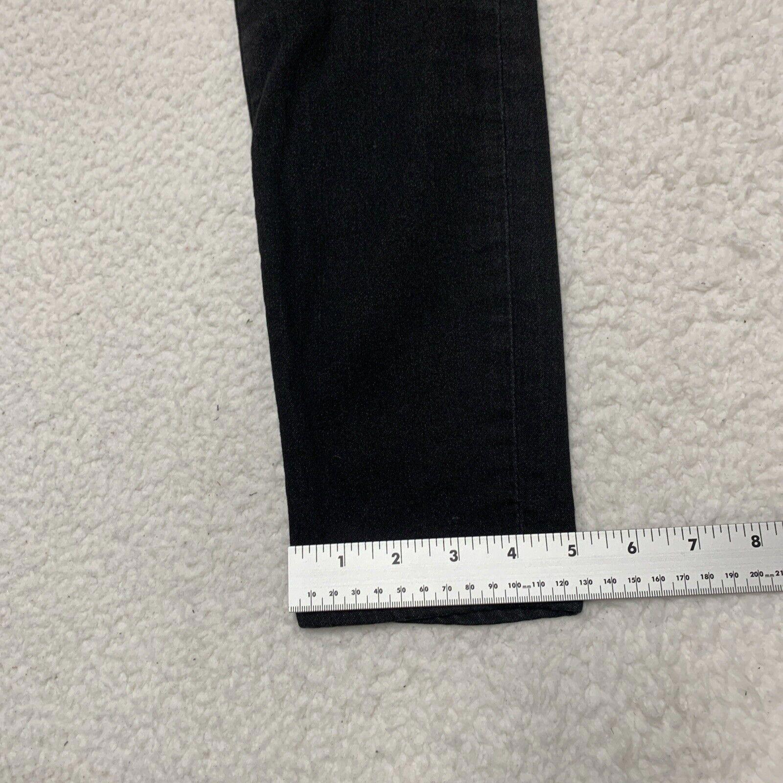 J.Crew Women Size 27 High Rise Skinny Jeans Black  Stretch