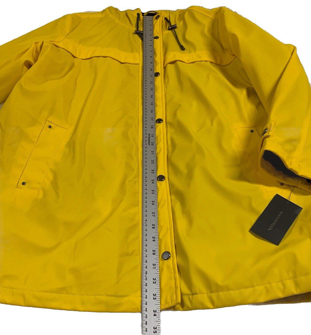 Weatherproof Men’s Raincoat Waterproof Sunflower Jacket 2XL Yellow NWT