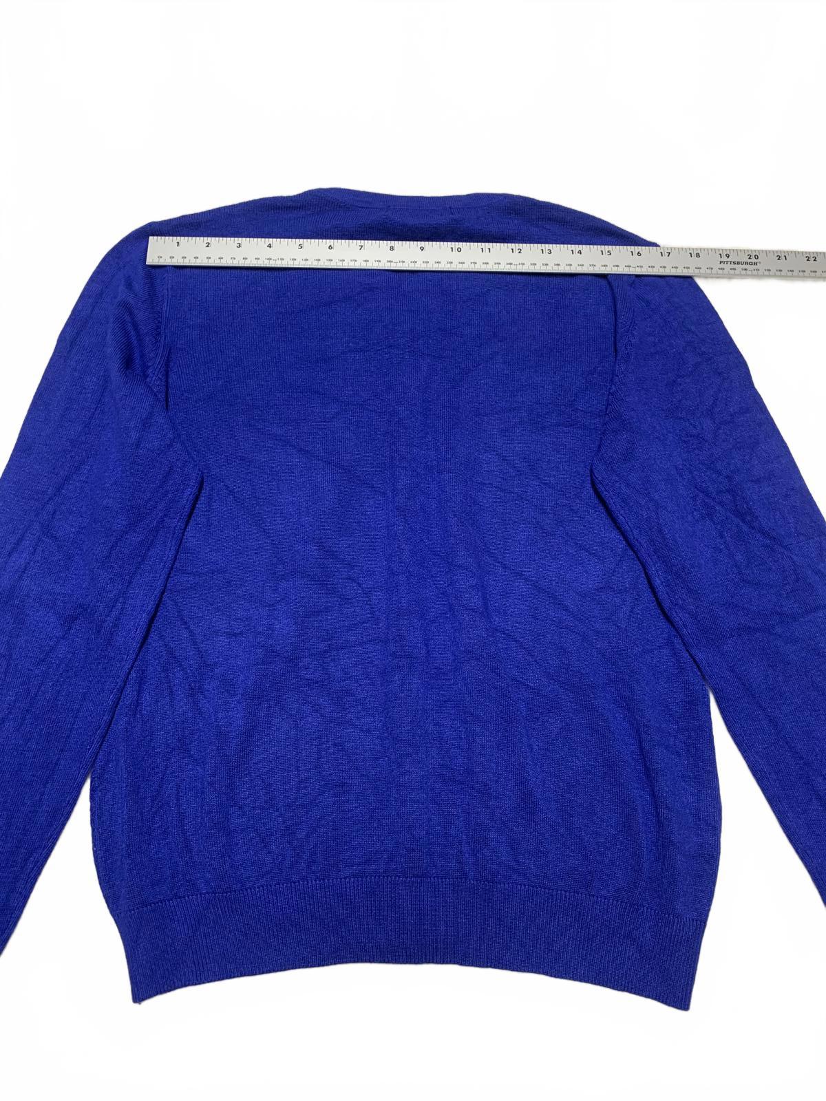 Allison + Zoe Women's  Size XL Blue Cardigan