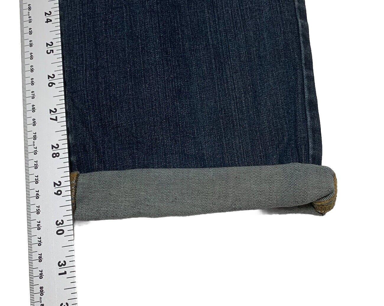 American Eagle Outfitters Straight Jeans Men's 32/34 Blue Dark Wash Flex Denim