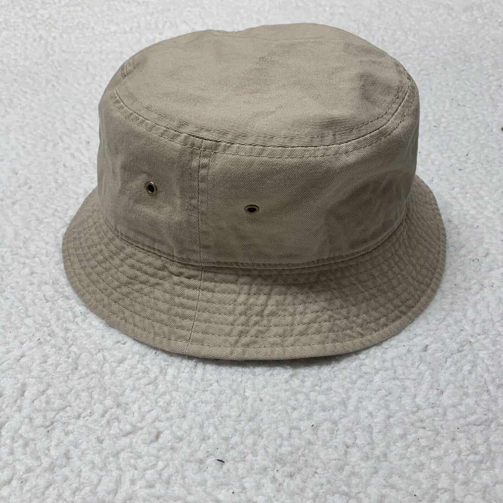 Gelante Unisex L/XL Beige 100% Cotton Packable Fishing Hunting Summer Travel Hat
