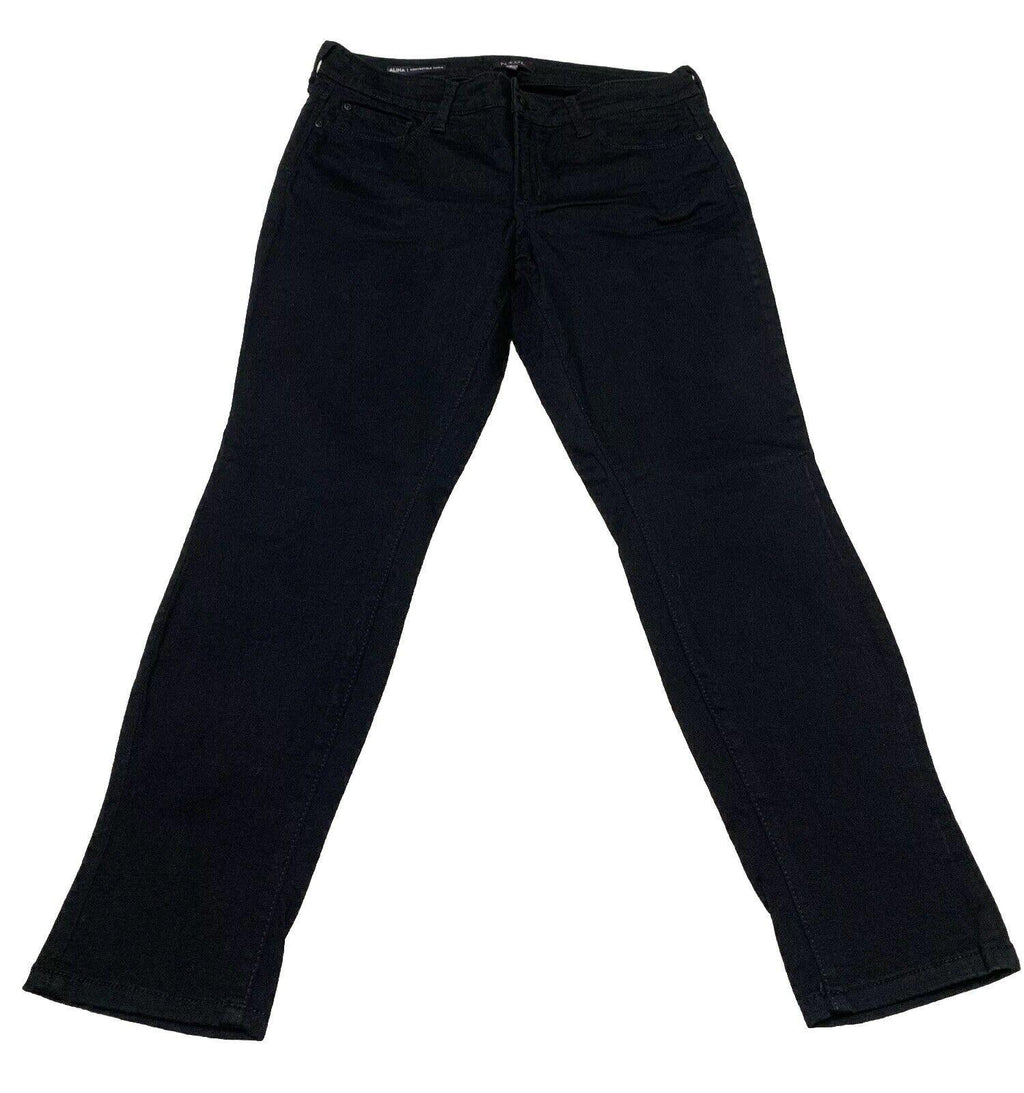 NYDJ Women’s Size 6 Black Jeans Straight Leg Stretch Lift Tuck Technology