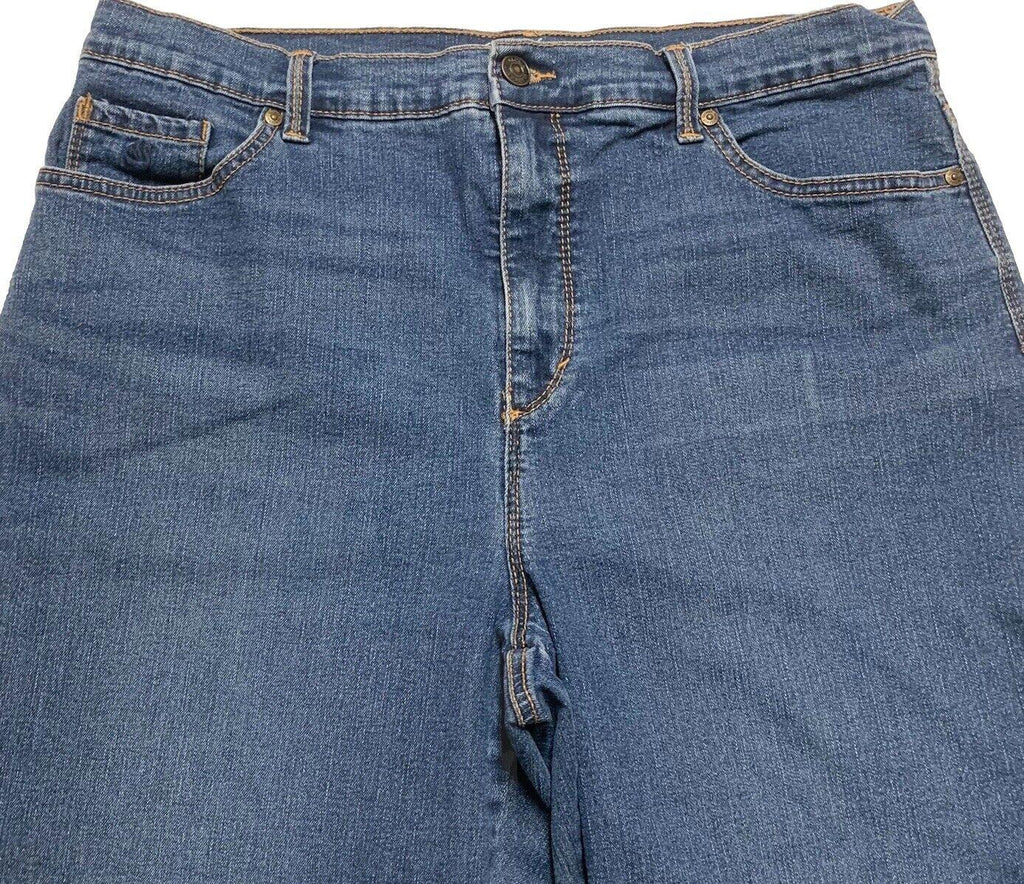 Gloria Vanderbilt Women's Jeans Amanda Size 16 Denim Crop