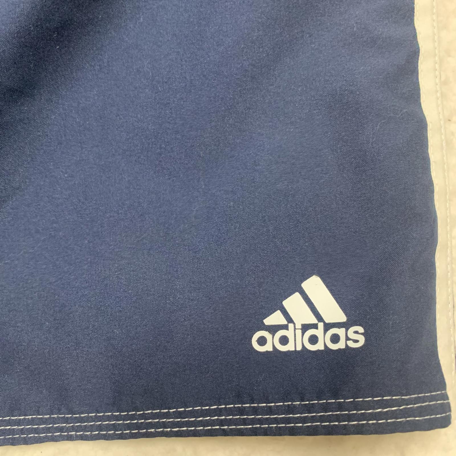 Adidas Men's Size XLarge Navy Swim Shorts with Liner W33.5
