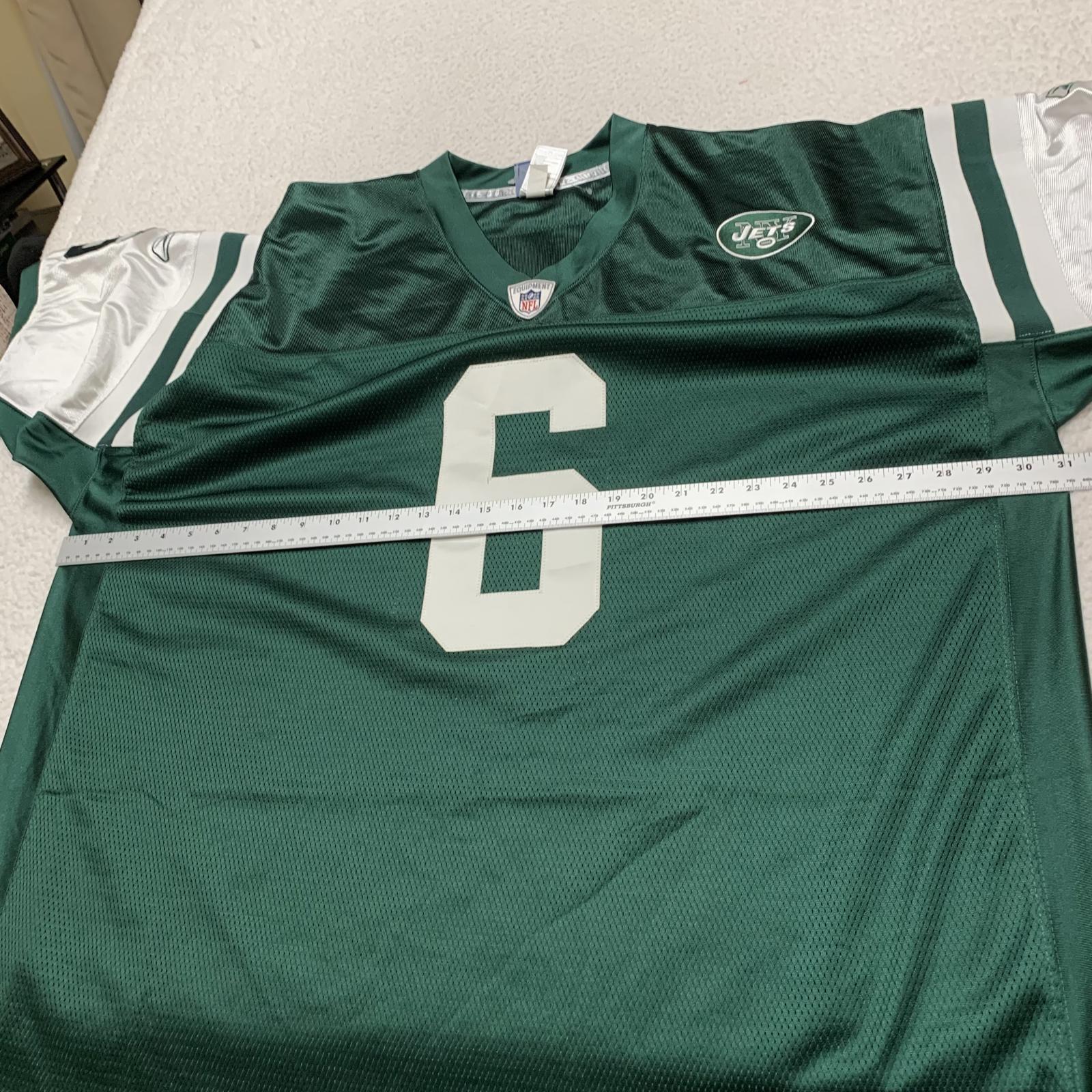Reebok New York Jets Mark Sanchez #6 Jersey Sz 58 Football  NFL Onfield