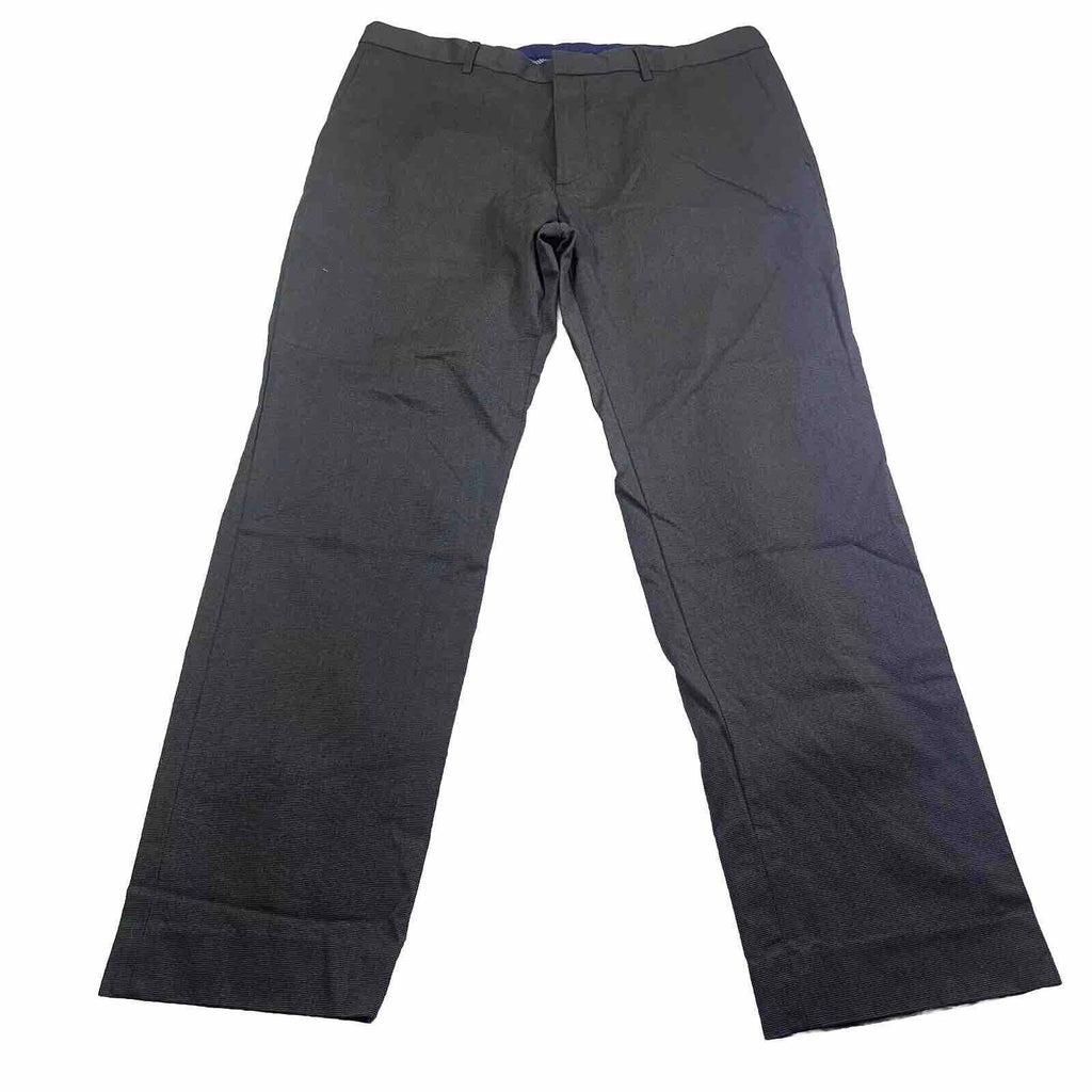 Banana Republic Pant Cotton Gray Charcoal Sz 34/30 Non-Iron