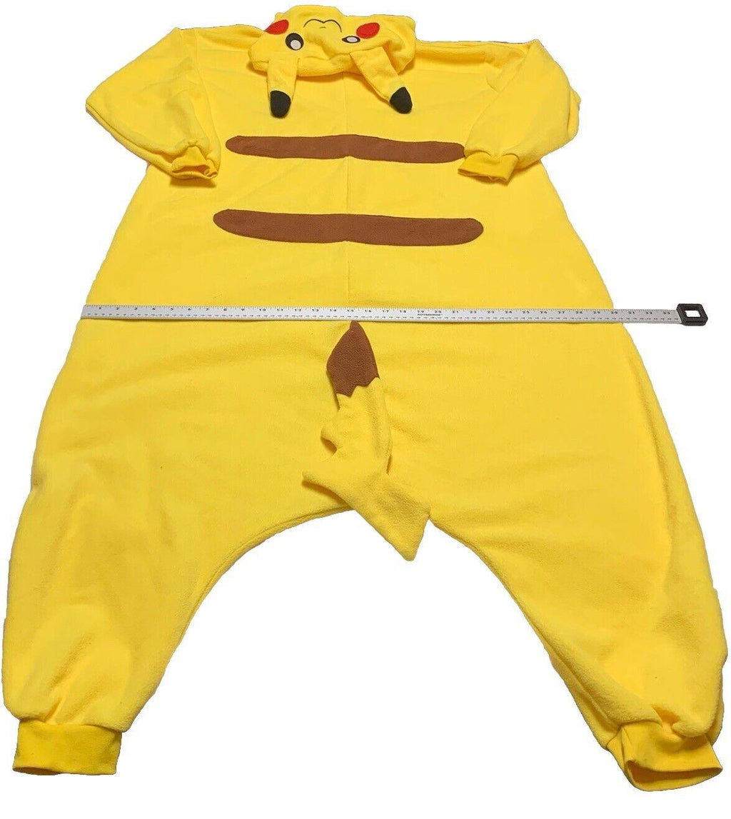 Beauty Shine Pikachu Pajamas Sleeping Wear Adult Cosplay Body Suit One Piece XL