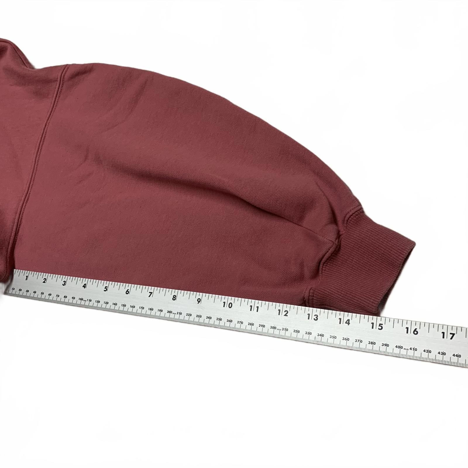 Puma Women's Size Medium Dusty Rose Oversized Hoodie Sweatshirt