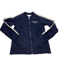 New Era Men's Size XSmall Navy Blue Jacket Varsity Track Full Zip Baseball Neck