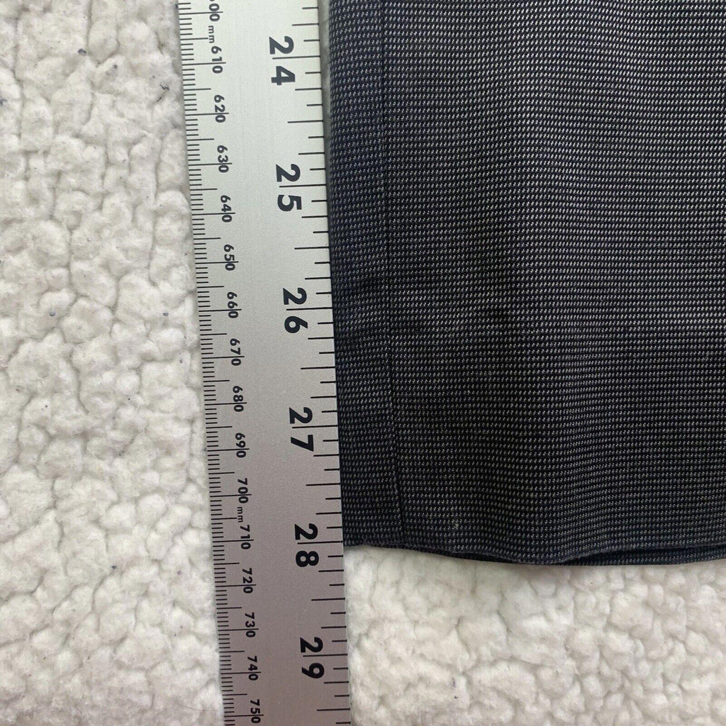 Banana Republic Pant Cotton Gray Charcoal Sz 34/30 Non-Iron