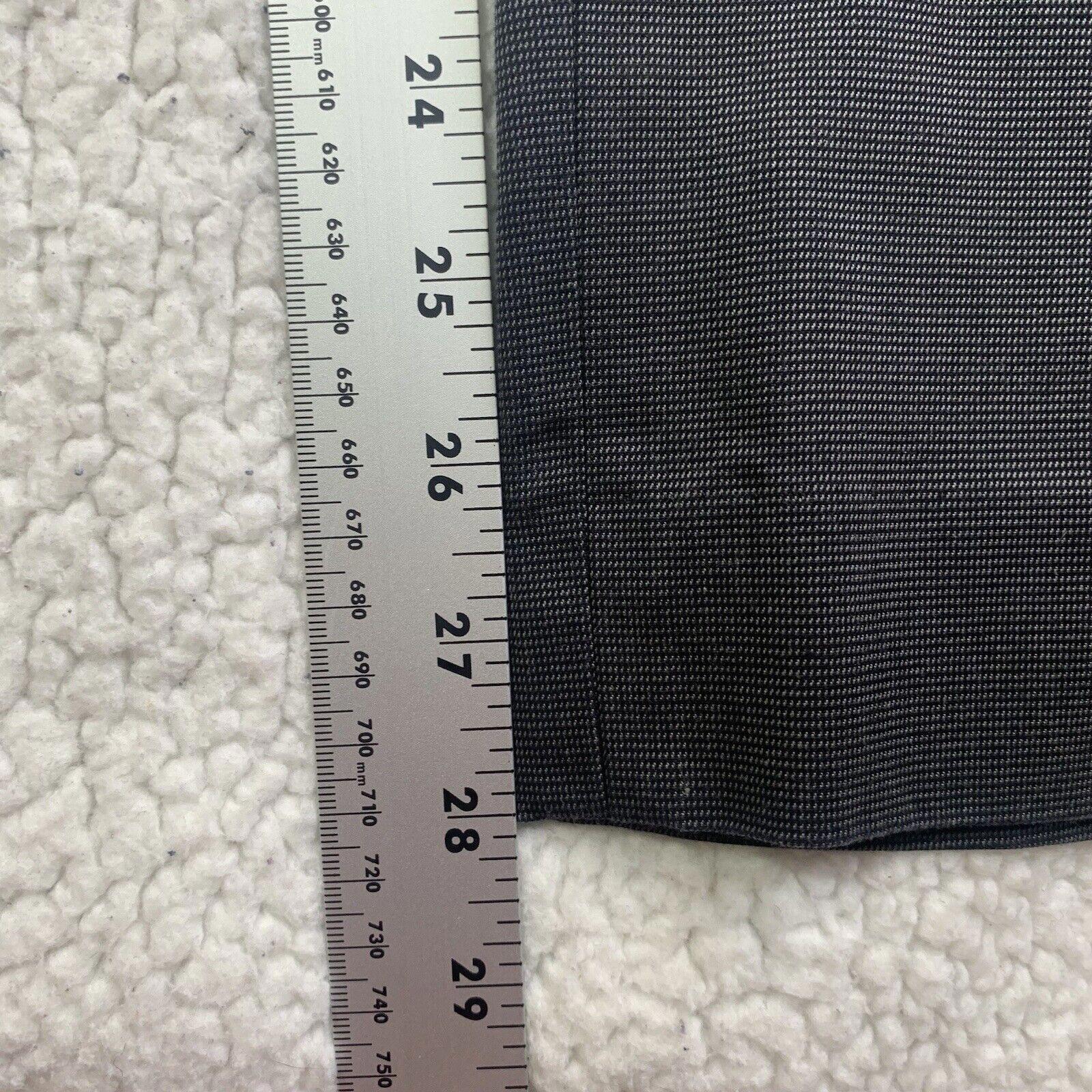 Banana Republic Pant Cotton Gray Charcoal Sz 34/30 Non-Iron