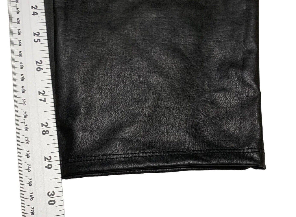 Ashley Stewart  Women’s Pants Size 26/28 Black Faux Leather