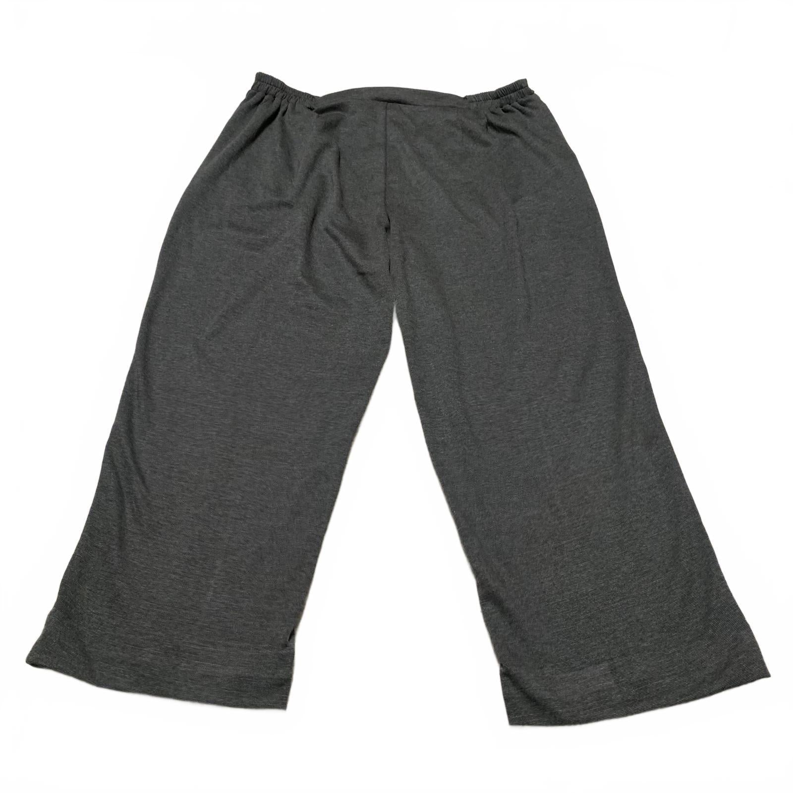 Liz & Me Sport Women's Size 16 Wide Gray Capris 38 x 26