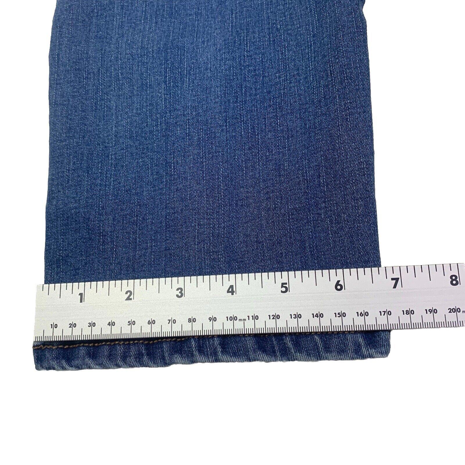 Time And True Jeans Women 12 Blue Straight Leg  Dark Wash