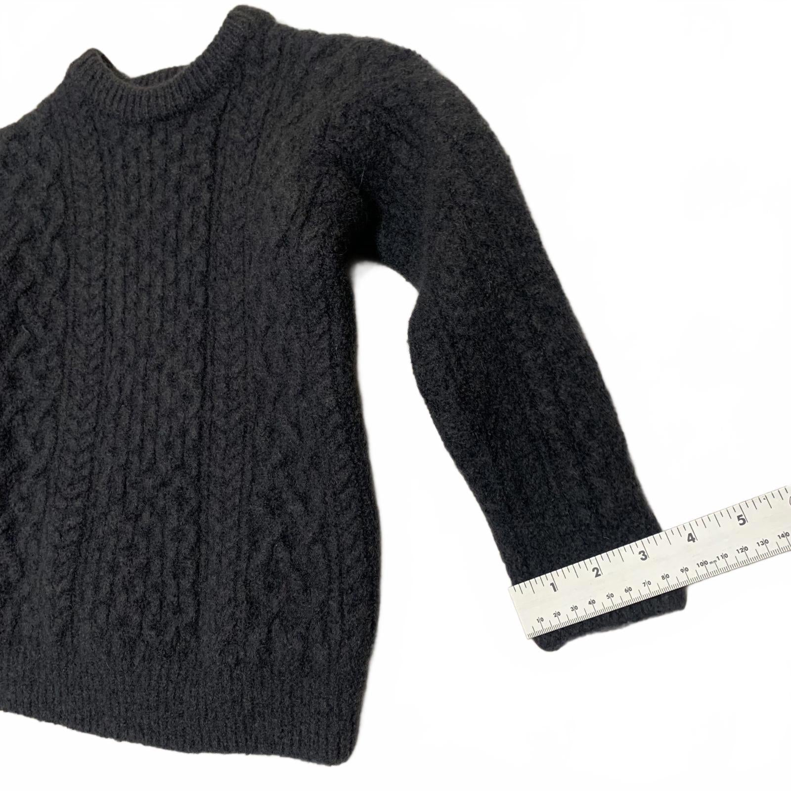 Irelandseye Boy's Size S Knit Grayish Sweater Made in Ireland Heritage Wool