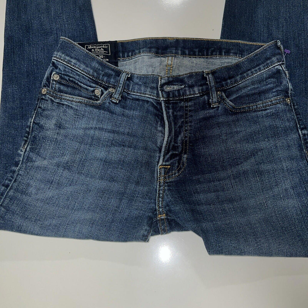 Abercrombie and Fitch Jeans W29 L30 Blue Super Slim Stretch