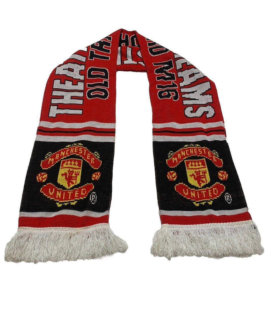 Manchester United Soccer Football 2017 2018 Scarf Theatre of Dreams Old Trafford