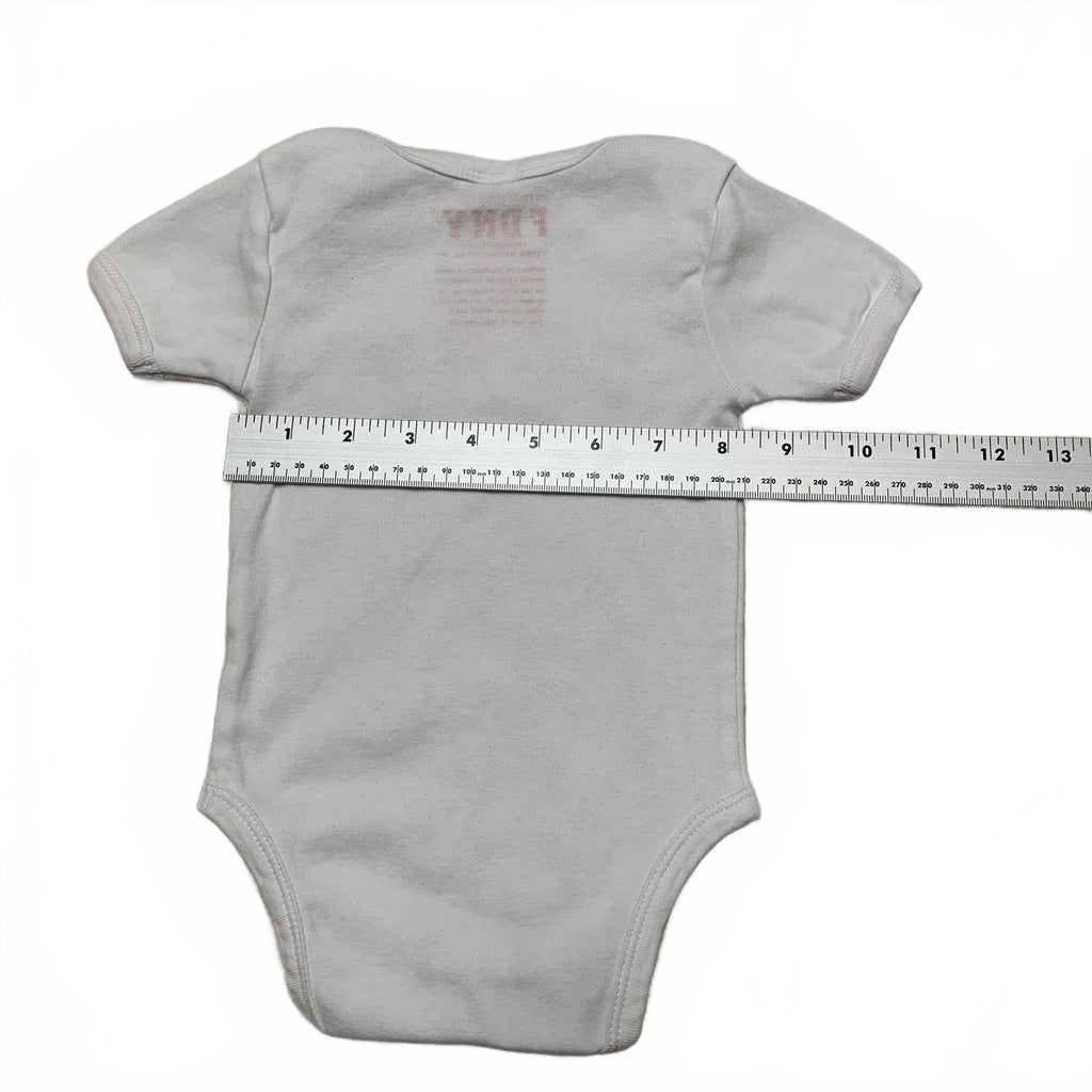 Official Licensed FDNY T- Shirt Size 6-9 Months White Red Baby