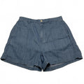 Madewell Women's Sz 28 Blue Chambray Bermuda Shorts W30
