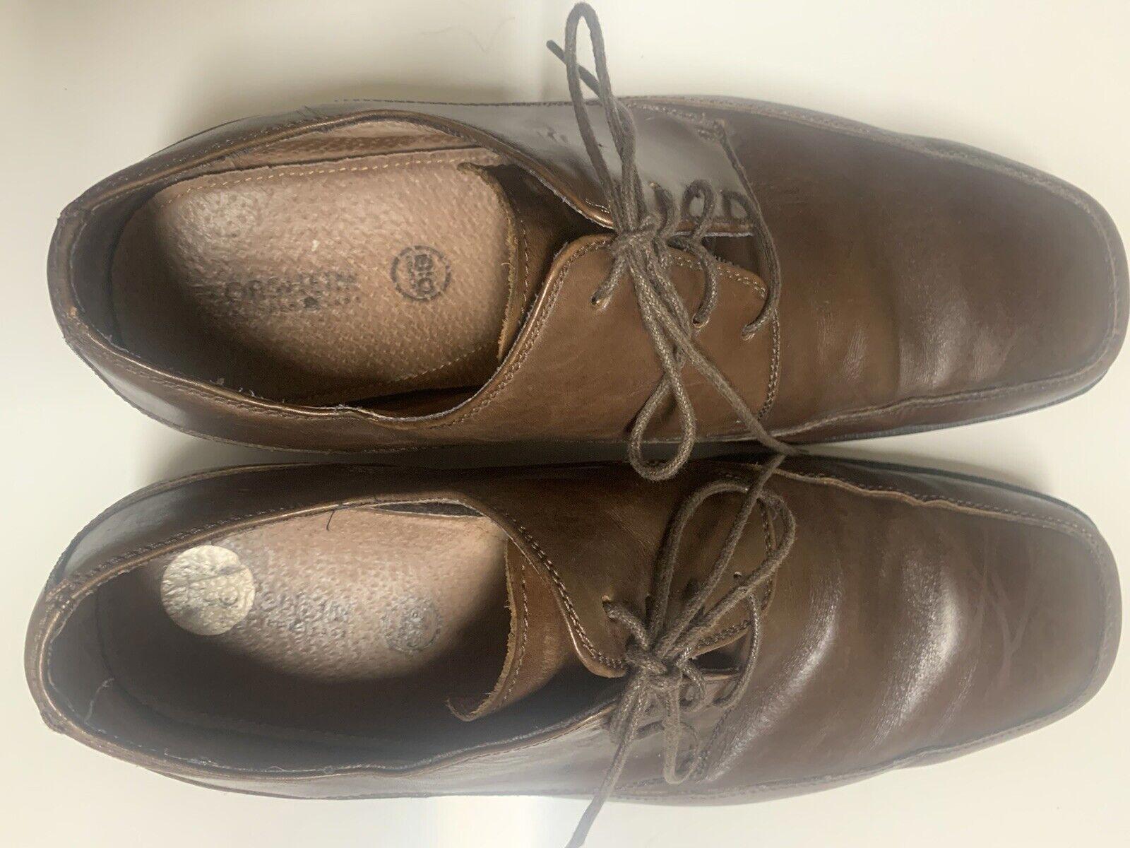 Florsheim Men's 1 1 D  Brown Dress Shoes Leather Moc