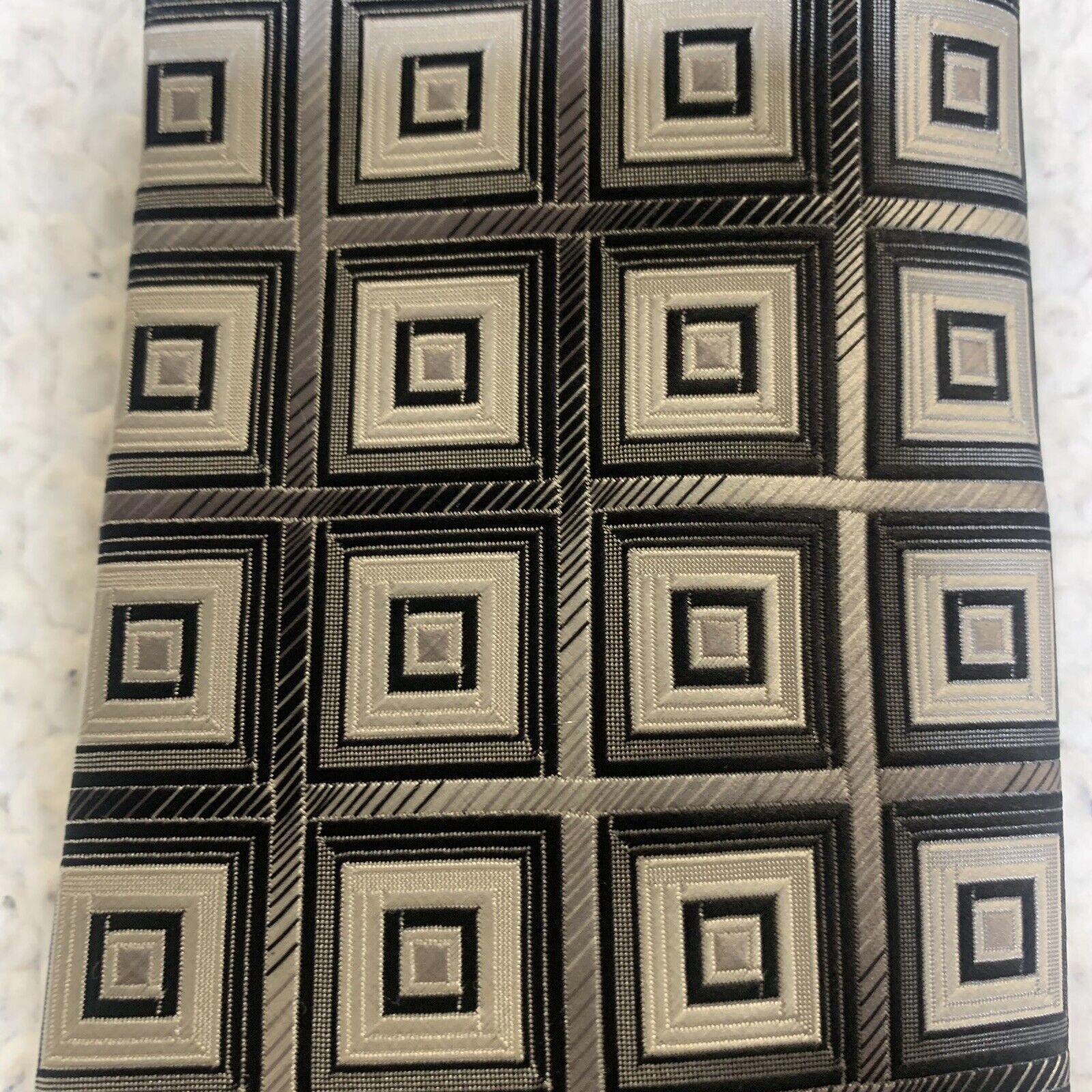 Alexander Julian Men's Geometric Ties Red Black Lot 2