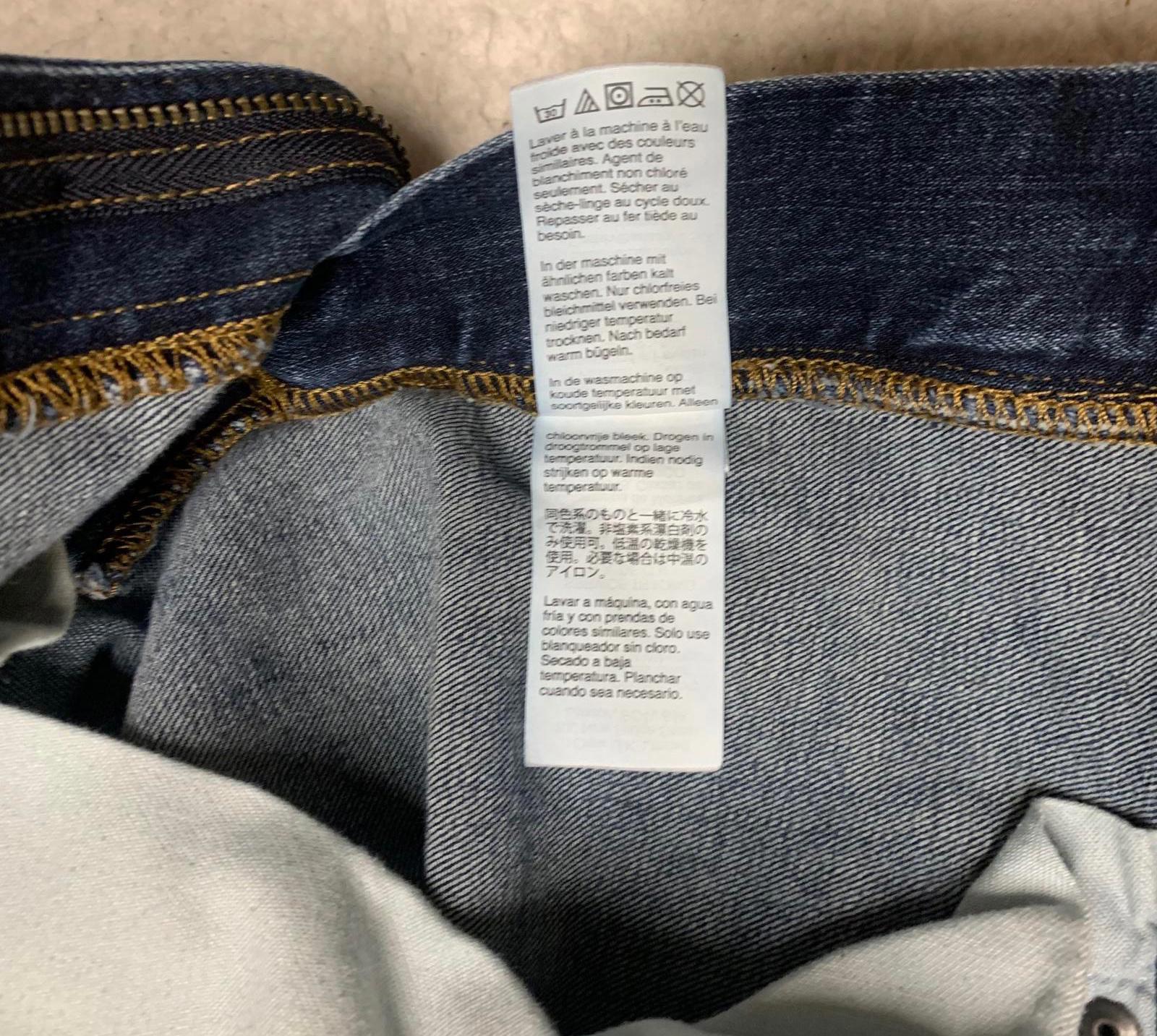J Crew Mercantile Men's Size 34 x 32 L Dark Blue Denim Cutoff Shorts