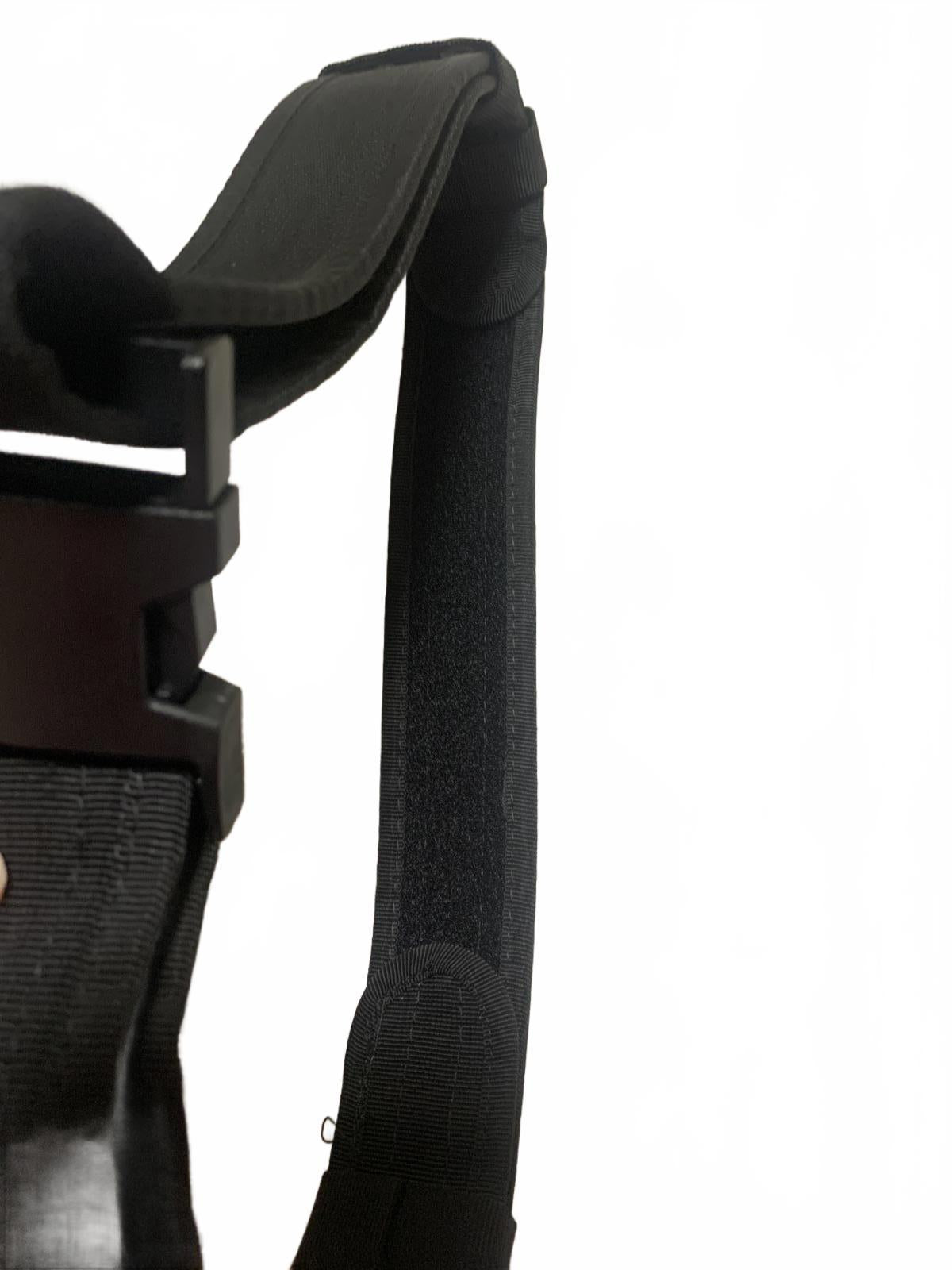 Rugged Nylon Adjustable Black Belt Strap Buckle Utility Multi-Snap Design