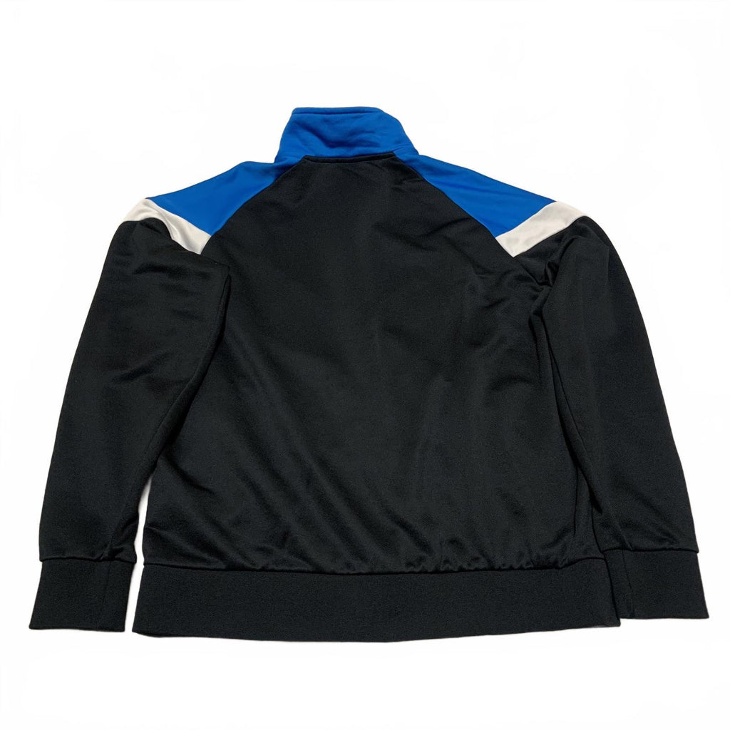 Puma Men's Size L Black Royal Blue Blue Track Jacket  Zip Up