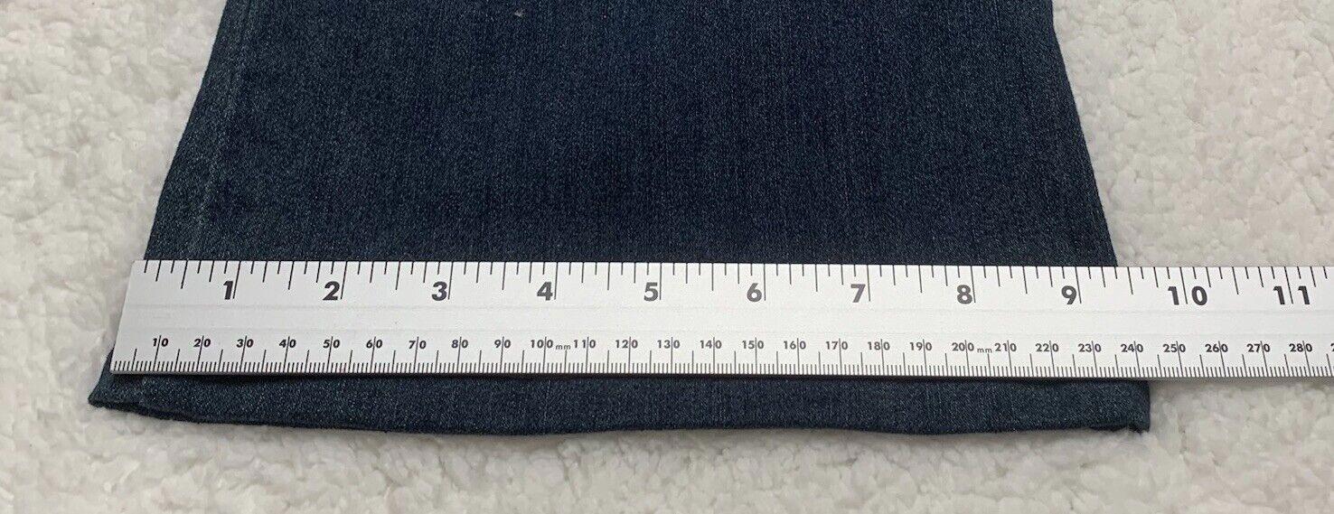 LEE Jeans Women's Sz 18 Short Classic Fit Dark Blue