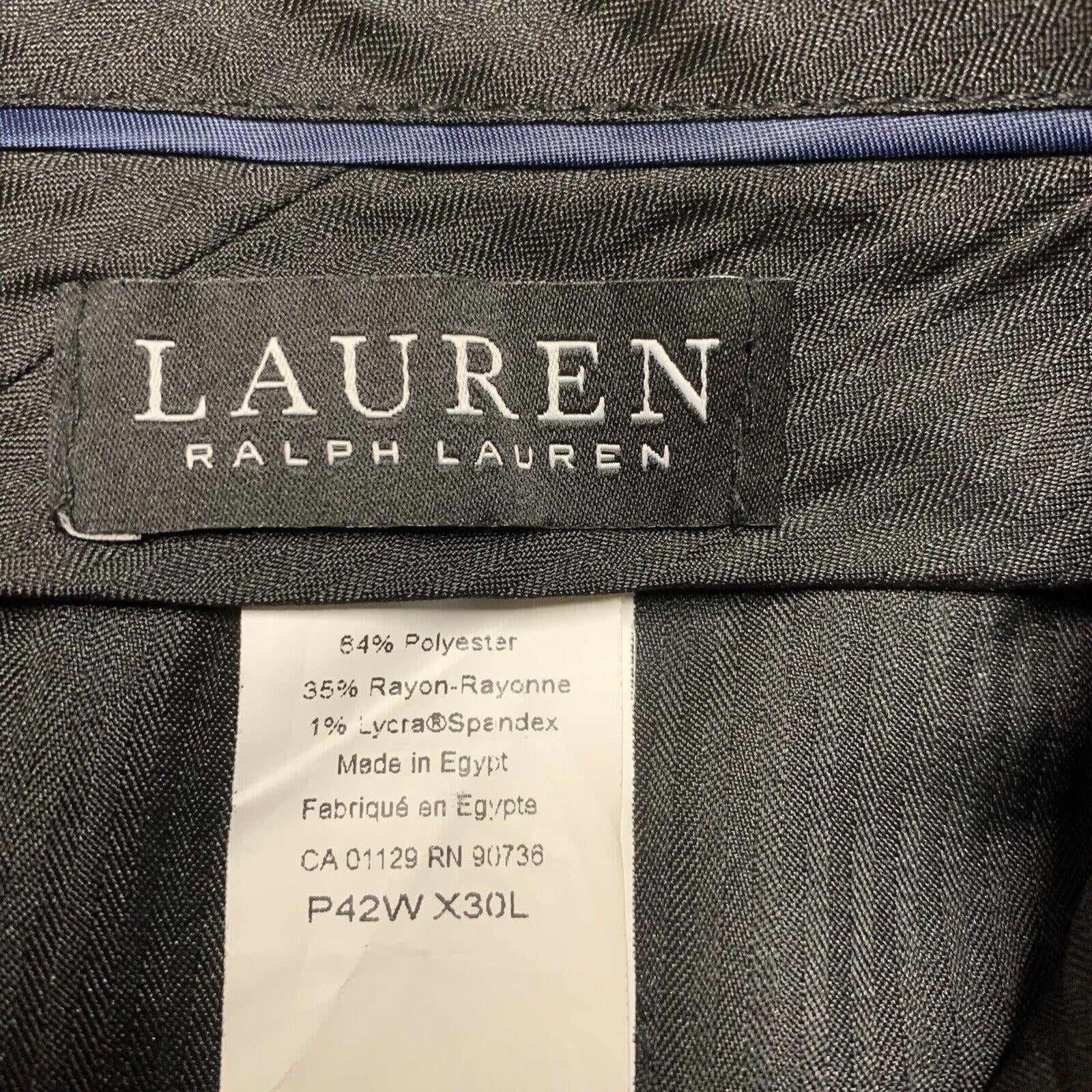 Lauren Ralph Lauren Men’s Dress Gray Pants Size 42Wx30L