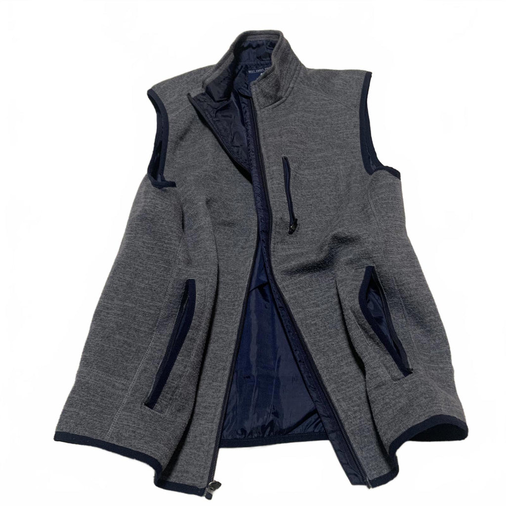 Johnnie-O West Coast Prep Men's Size Medium Grey Fleece Vest