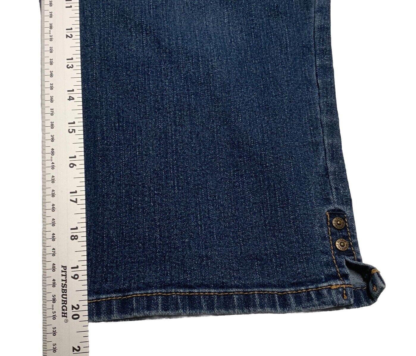 Gloria Vanderbilt Women's Jeans Amanda Size 16 Denim Crop