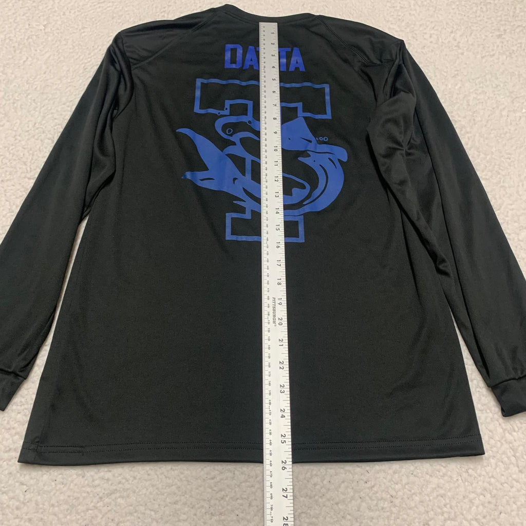 Badger Sports Men's S Black Brooklyn Tech Swimming & Diving Long Sleeve Shirt