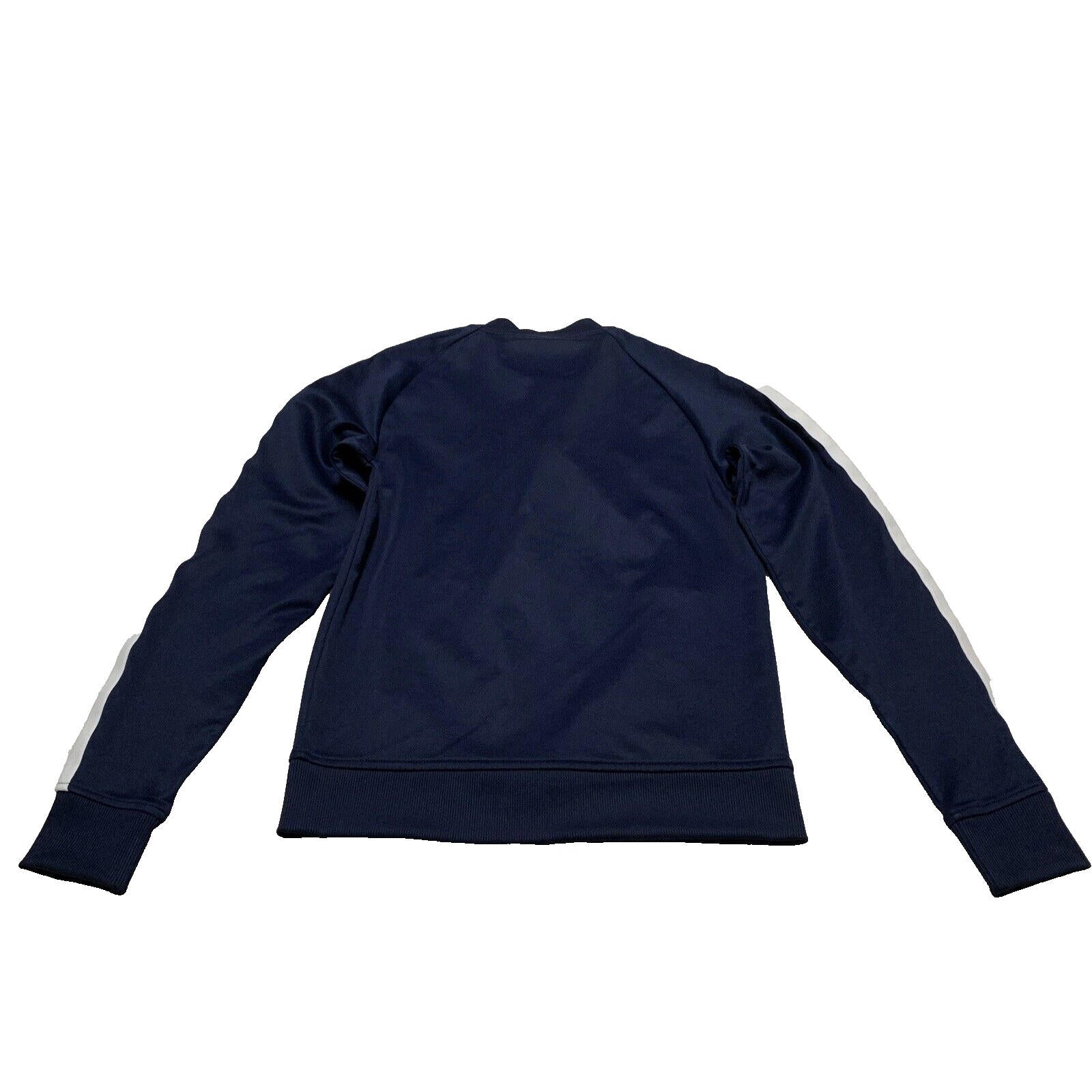 New Era Men's Size XSmall Navy Blue Jacket Varsity Track Full Zip Baseball Neck
